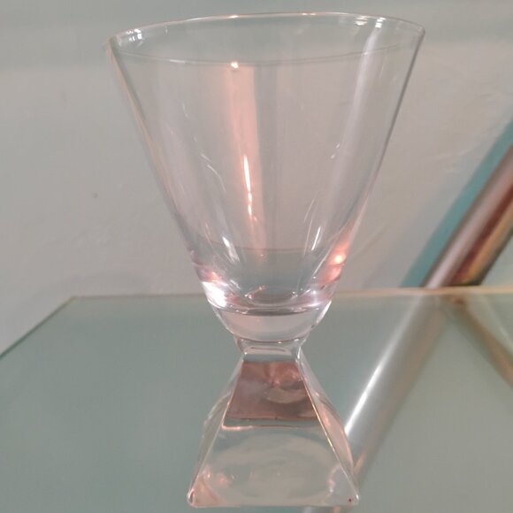 Ekenas Sweden MCM Pyramid Pattern, set of 4 shot glasses, very rare - Picture 5 of 5